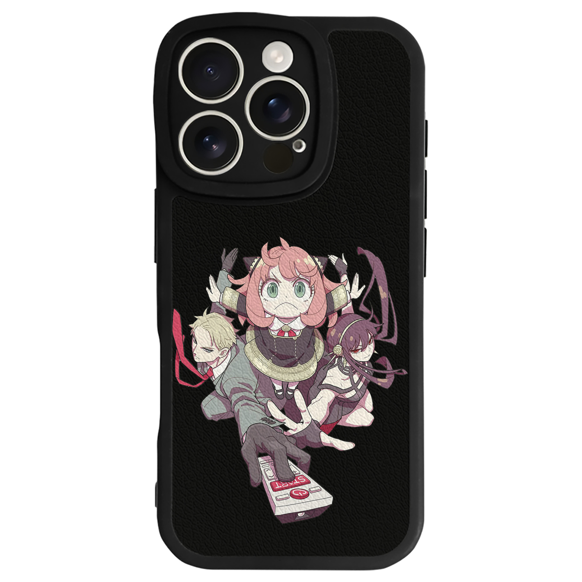 （画像用） SPY×FAMILY间谍家家酒 【iPhone 16シリーズ対応】シリコンスマホケース（レザー調） 材質：シリコン